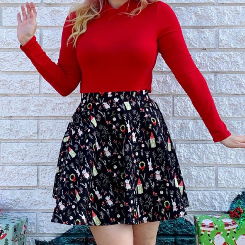Host Pick (x2) 🎉 NWT X-Mas Skirt🎄